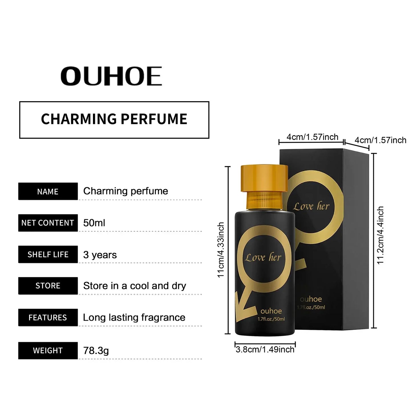 29.5-95ML Sexy Lasting Perfume Attract Men And Women Fun Products Dating Flirting Perfume Atmosphere Roller Ball Spray Fragrance