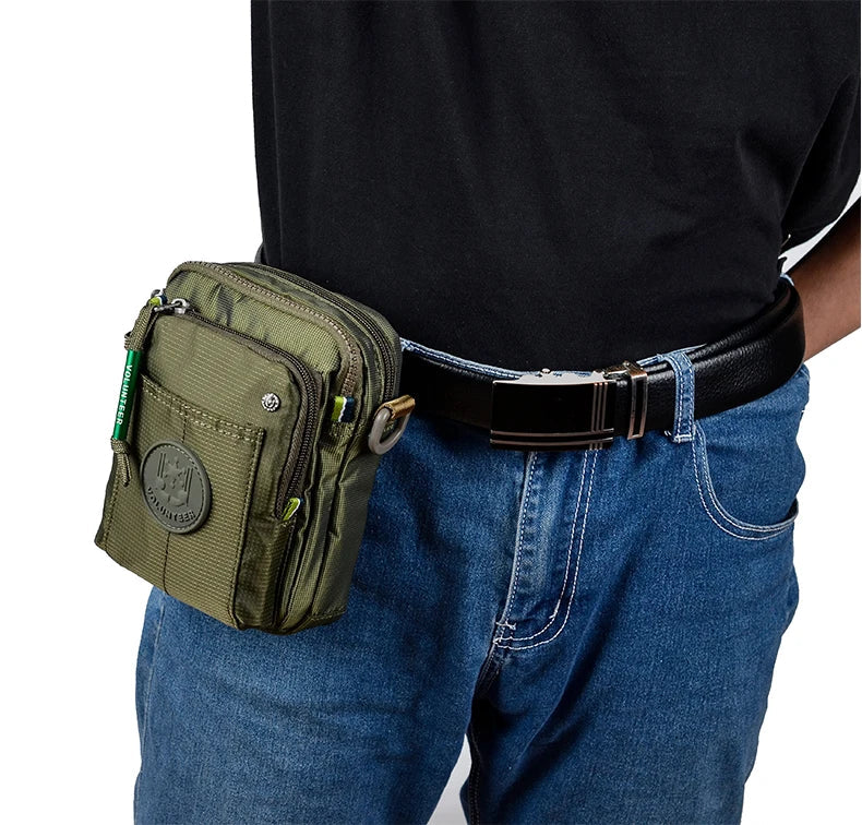 VOLUNTEER Crossbody Bags for Men Fashion Waterproof Phone Oxford Cloth Casual Small Messenger Men's Shoulder Sling Bag 1652-11 Viralgem Store