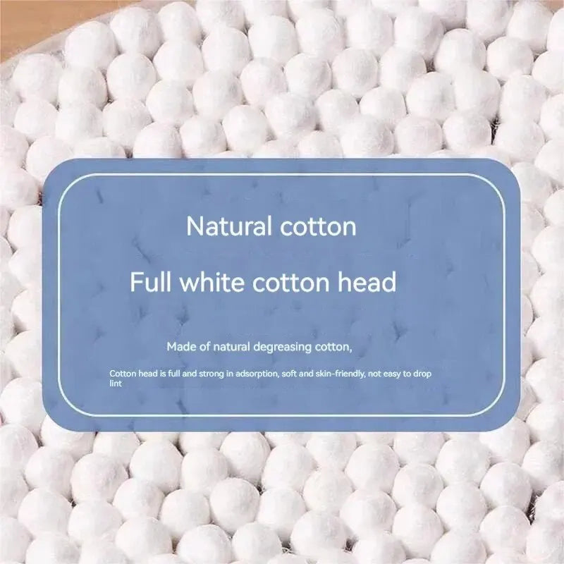 200PCS Wooden Double-Ended Cotton Swabs Make-Up Cleaning Disposable Cotton Swabs Medical Household Hygiene Ear Pulling Viralgem Store