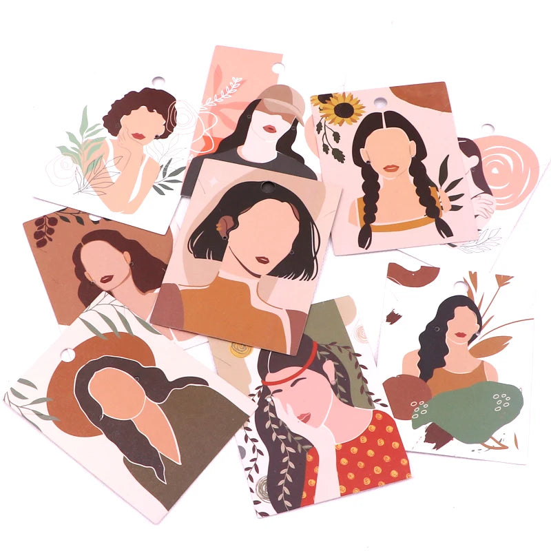 20Pcs/Lot 6x8cm Earrings Display Card Necklace Holder Favor Jewelry Organizer Ear Studs Jewelry Display Packaging Cards Supplies