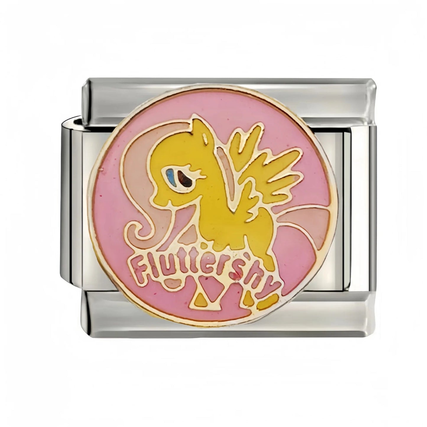 Vintage Amulet Devil Eyes Pyramid Love Heart Beads fit 9mm Italian Charm Links Bracelet Stainless Steel DIY Jewelry Making Gifts Viralgem Store