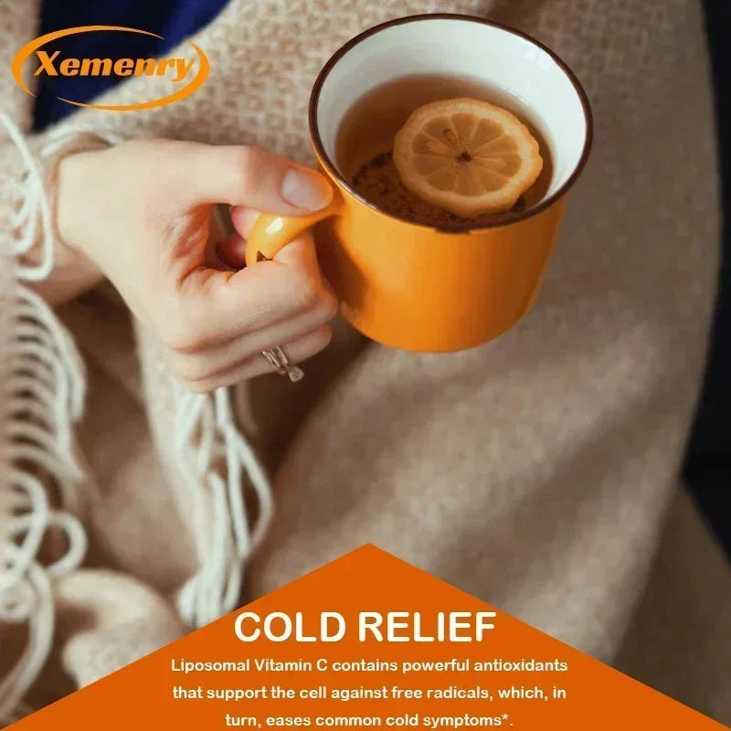 Vitamin C Capsules 1000mg - Immune System and Collagen Booster, Skin Health, AntioxidantSupplements