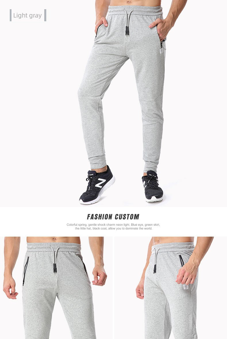 Thin Sports Trousers Men's Summer Running Pants New Arrival Men Skinny Pants Loose Breathable Casual Sweatpants