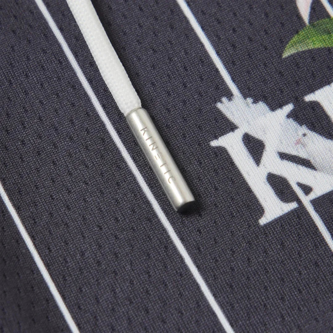 Striped pattern casual shorts 2024 summer new American Basketball running quarterpants men's fitness shorts