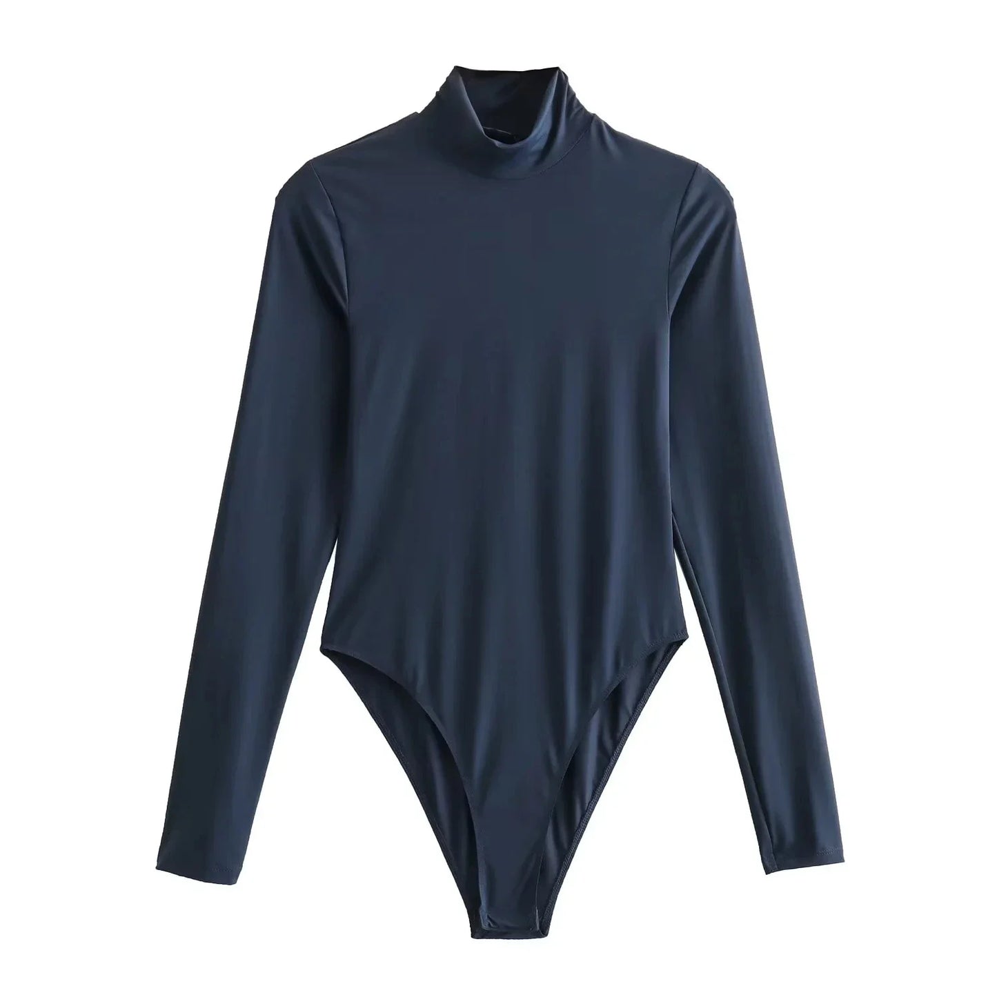 TRAF 2024 Women's Long Sleeve Body High Neck Lingeries Bodysuit Woman Basic Bodysuit Tops For Women Elegant Women's Bodys