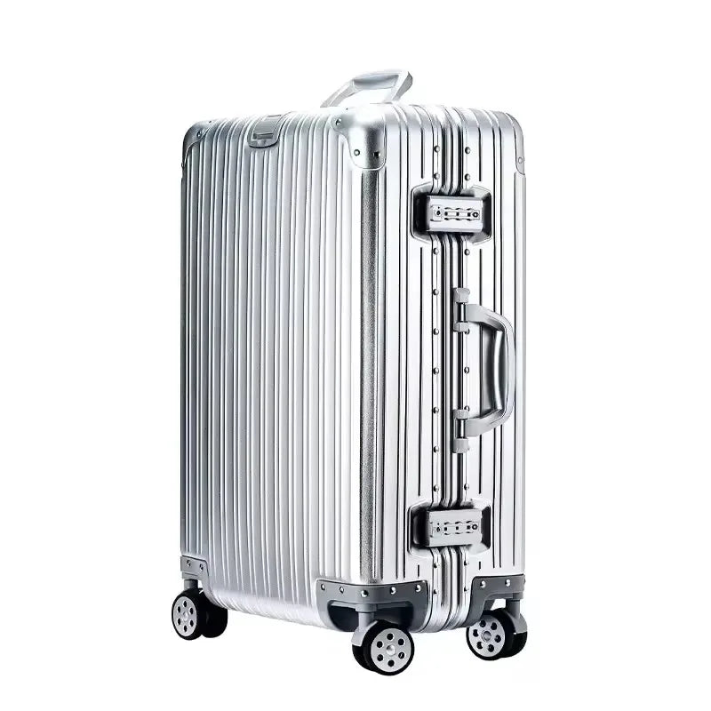 20/24/26/29 Inch Lightweight Aluminum-Magnesium Alloy Carry-on Suitcase - Cabin Luggage Business Travel Trolley w/Spinner Wheels Viralgem Store