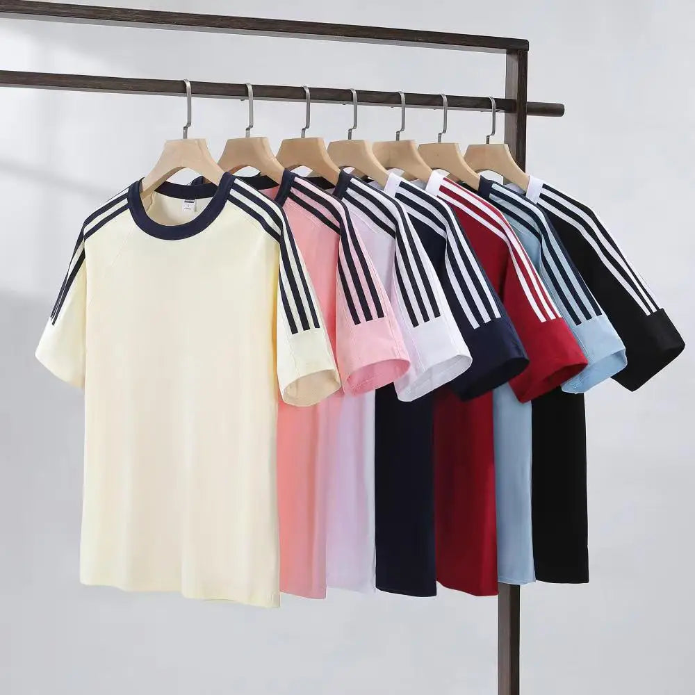 Street Youth Trendy Brand Pure Cotton T-shirt Customization, Printing Embroidered LOGO Logo DIY Club Customized Clothing Viralgem Store