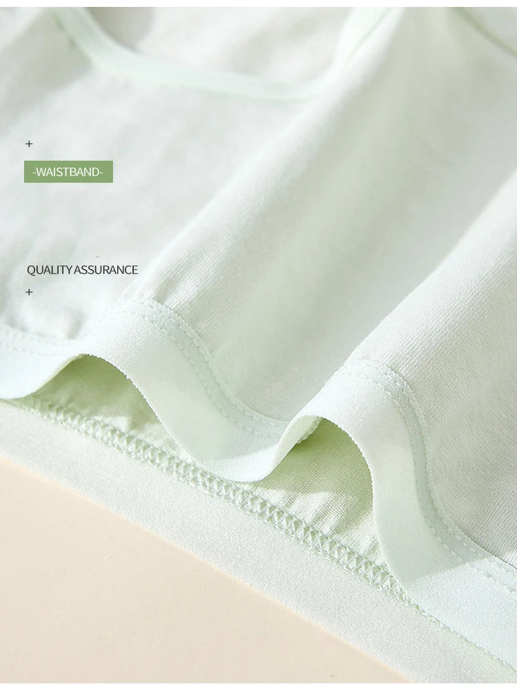 7Pcs Cotton Women's Panties Breathable Underwear Seamless Girls Briefs Solid Panty Soft Underpants Sexy Low-Rise Female Lingerie