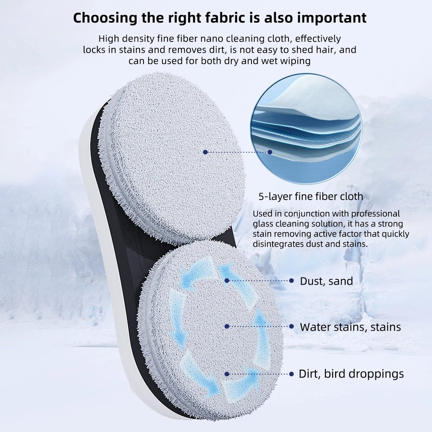 5600pa Window Cleaning Robot Household Intelligent Vacuum Remote Control Anti Fall Electric Window Washer Glass Cleaner Viralgem Store