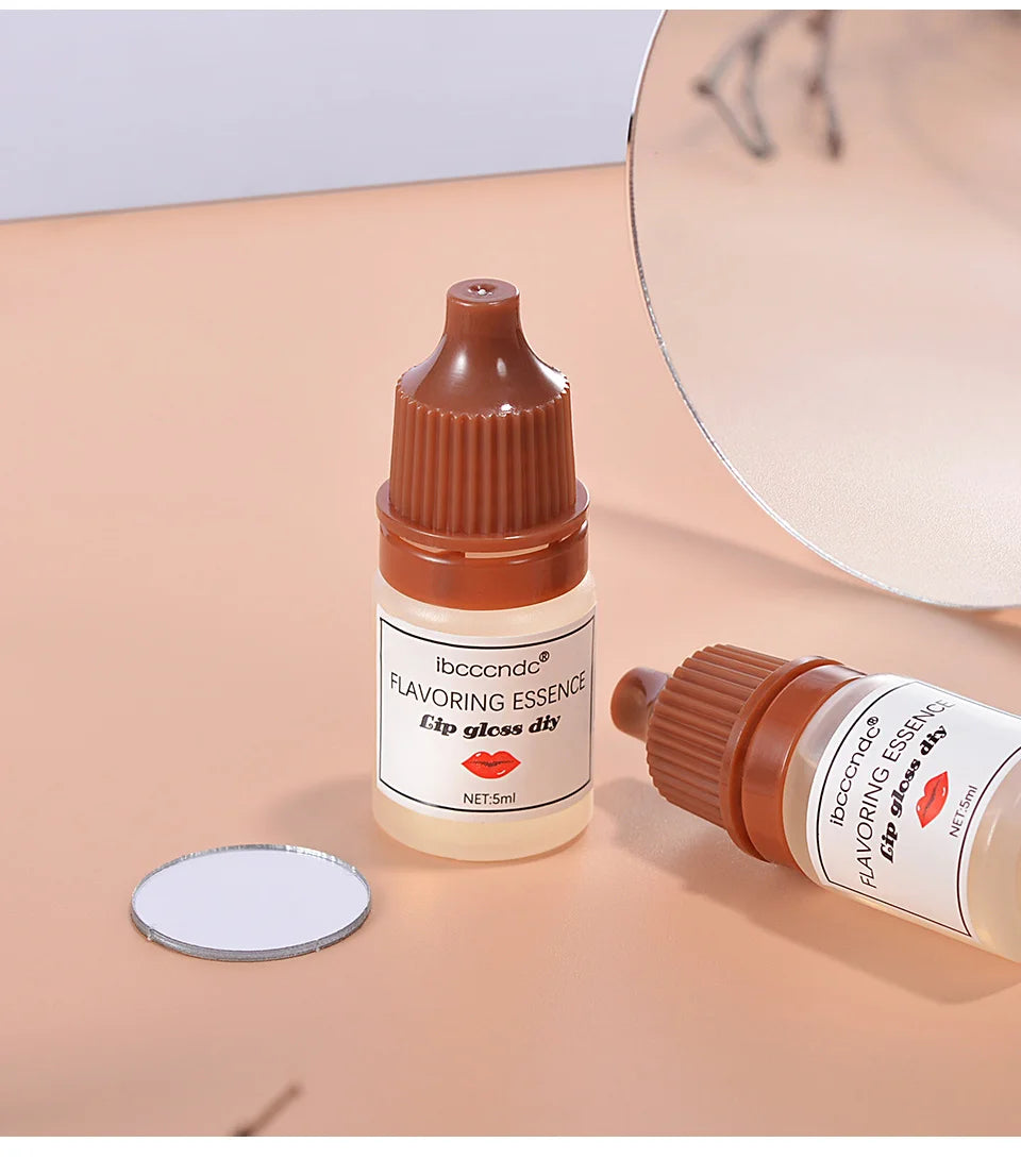 5ML Natural Flavor Chocolate Fruit Essence for Handmade Cosmetic Lip Gloss Lipgloss DIY Safe Fragrance Flavoring Essential