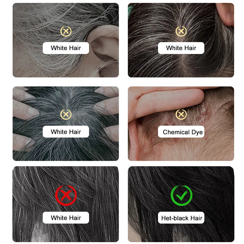 3 Colors Hair Stick, Gray Hair Covering Artifact No Color Loss Disposable Hair Dye Stick Hair Roots Hair Dyeing and Color Viralgem Store