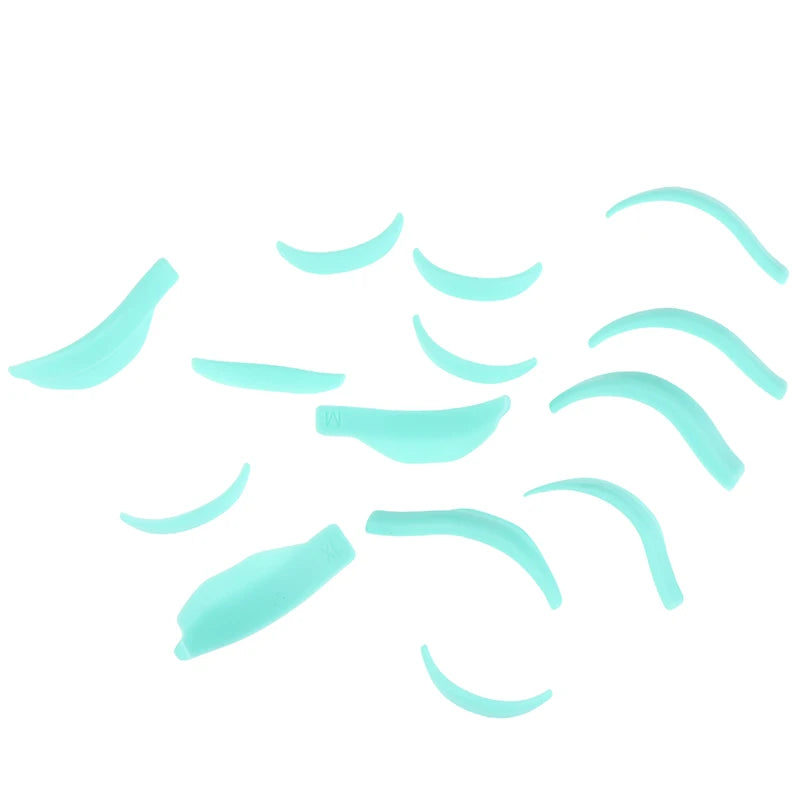 7Pairs Multifunctional Silicone Eyelash Lift Silicone Lash Lift Perm Pads Eyelash Curling Strip Perm Eyelash Molds
