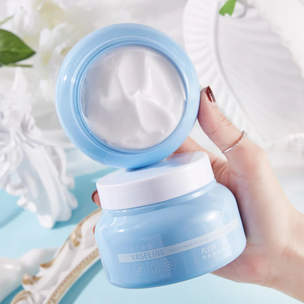 250g Vaseline Body Cream Niacinamide Petroleum Jelly Moisturizing Body Lotion Improve Skin Dehydration Hydrating Face Cream Viralgem Store