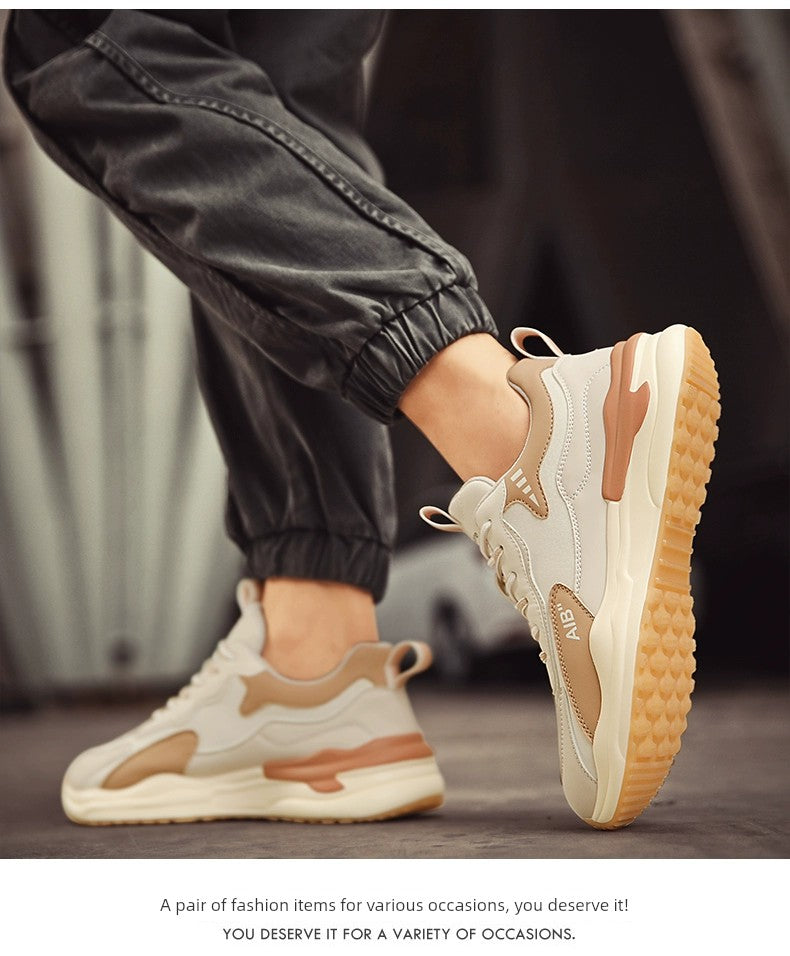 Trendy Putian Summer Casual Junior High School Students Men's Clunky Sneakers