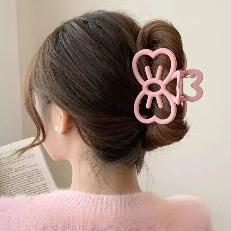 2024 Butterfly Hair Clip Hairpins for Women Girls French High Sense Acetate Hair Claw Trendy Barrettes Hair Accessories