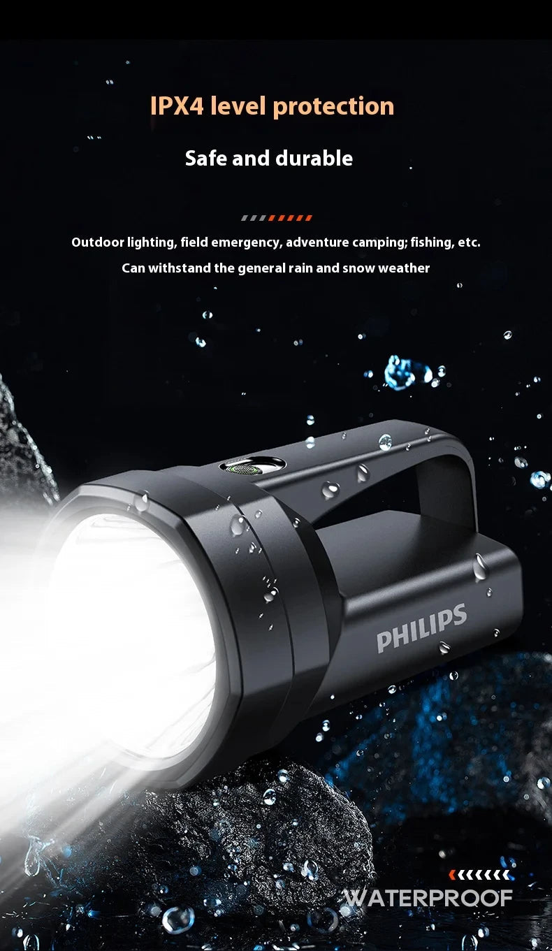 2025 New Philips SFL3121 USB Rechargeable Flashlight, Outdoor Search and Rescue, Rescue Operations, Emergency Rescue Flashlight Viralgem Store