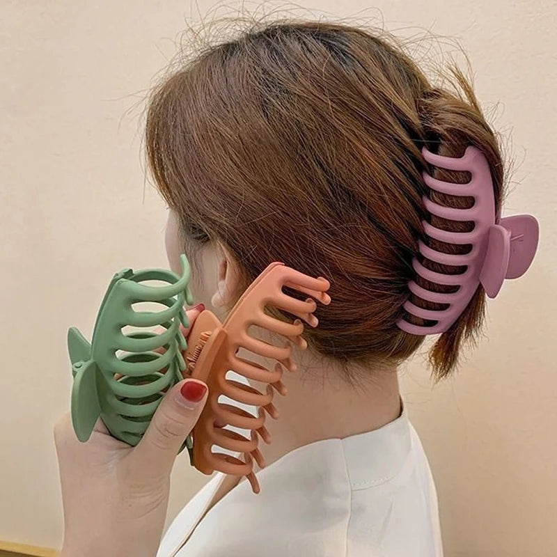 4PCS Hair Claw Clips 4 Inch Nonslip Large Crab Hairpins for Women Thin Hair Accessories Barrette Girls Gifts for Women Viralgem Store