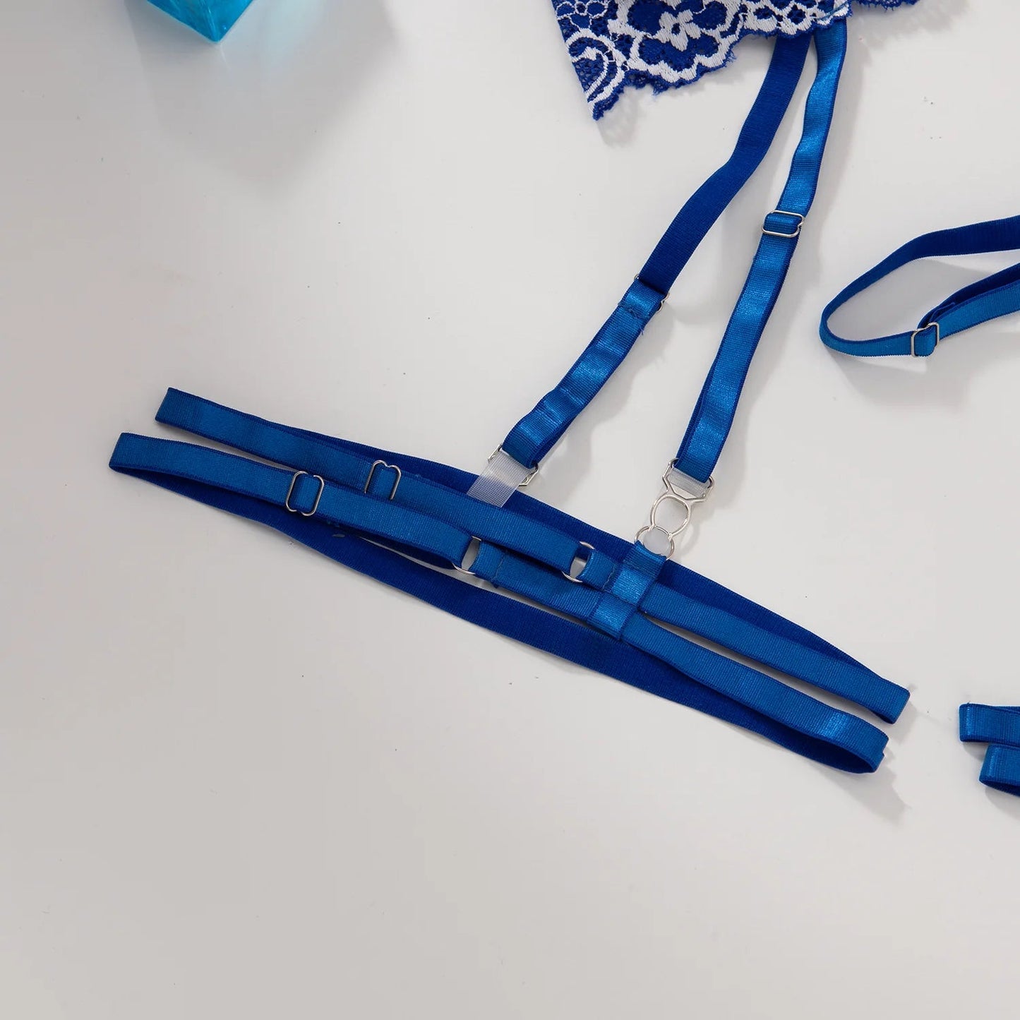 Toucheart Sexy Bra Set Contrast Color Lace Hollow Breathable Garter Hot Erotic Sexy Costumes Underwear Seamless Bra Thong Suit Viralgem Store