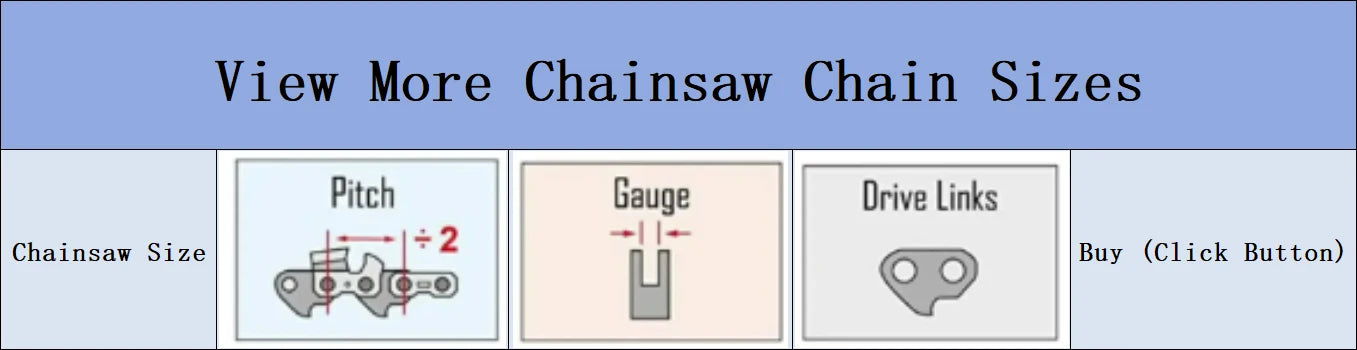 4/6/8/10 Inch 1/4 Chainsaw Chain Guide Portable Electric Saw Mini Chainsaw Logging Saw Blade Pruning Chain Saw Chain Accessories