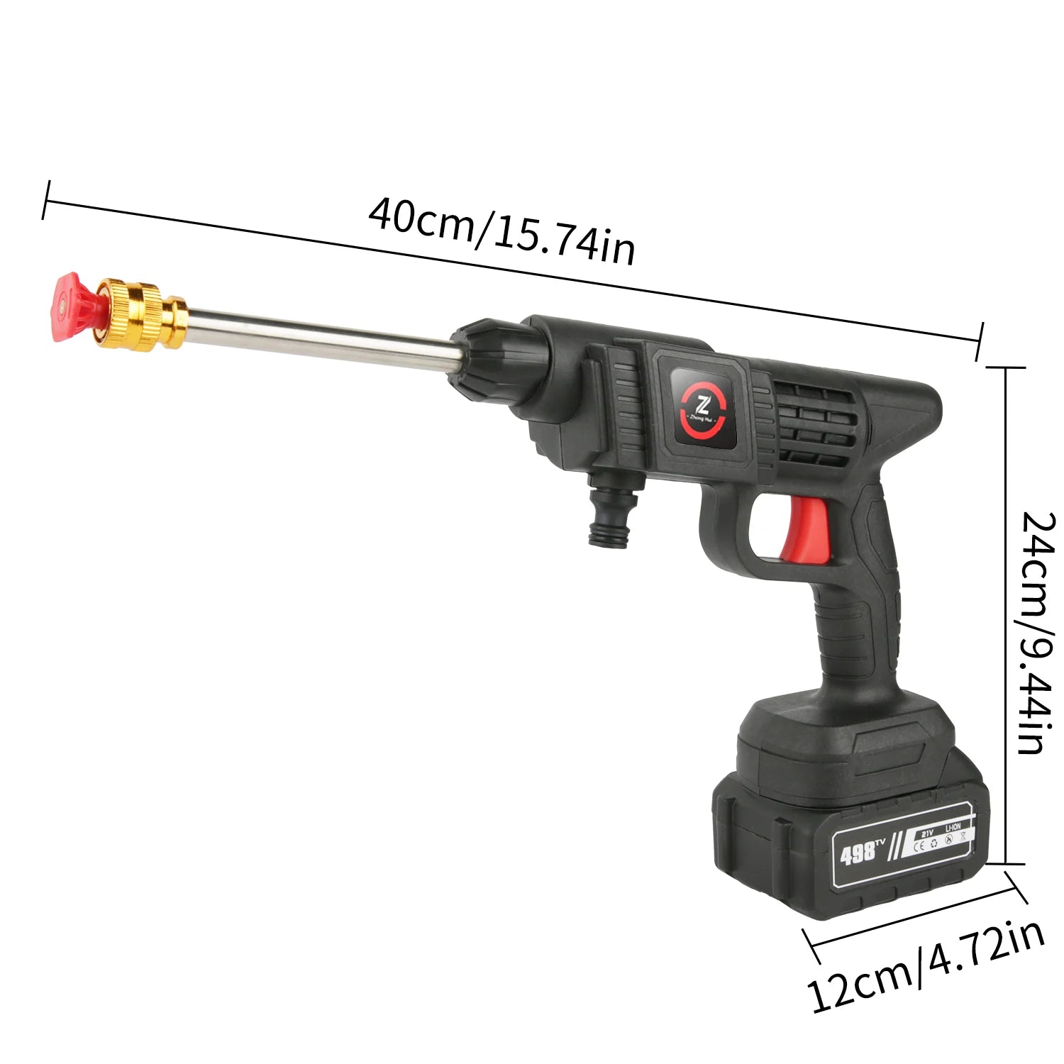 70BAR Cordless High Pressure Car Washer Spray Water Gun 200W Foam Generator Portable Car Washing Machine For Home Garden Cleanin Viralgem Store