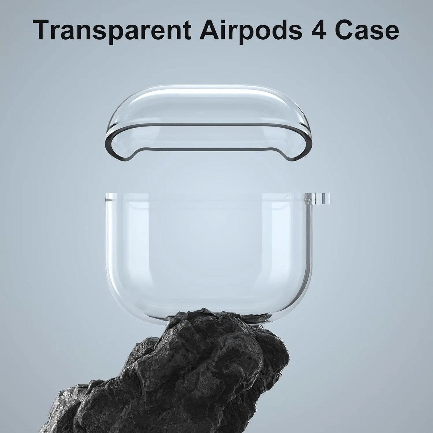 Transparent Silicone Case Cover For Apple Airpods Pro 4 Gen 4th Generation 2024 3 2 Pro2 Air Pods 1 Airpods3 2nd 3rd Accessories