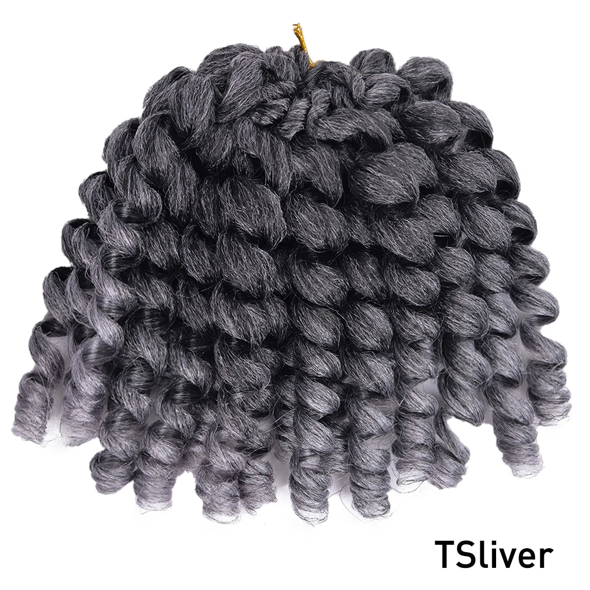 Synthetic Ombre Braiding Hair Jumpy Wand Curl Crochet Braids Hair Extension for Black Women Jamaican Bounce Curly Hair For Women