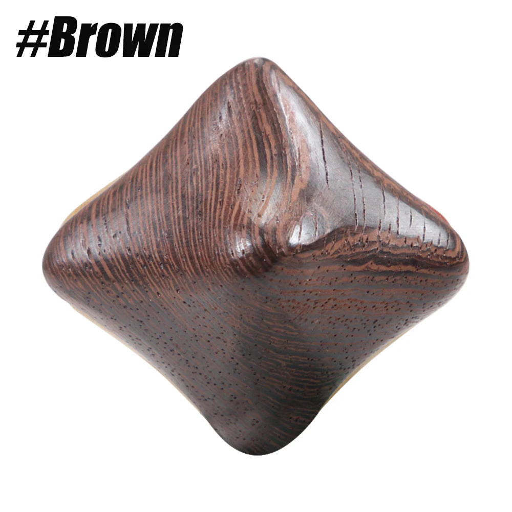 Wooden Hexagonal Cube Reflexology Roller Full Body Massage Therapy Tools for Anti-Cellulite,Lymphatic Drainage,Muscle Relaxation