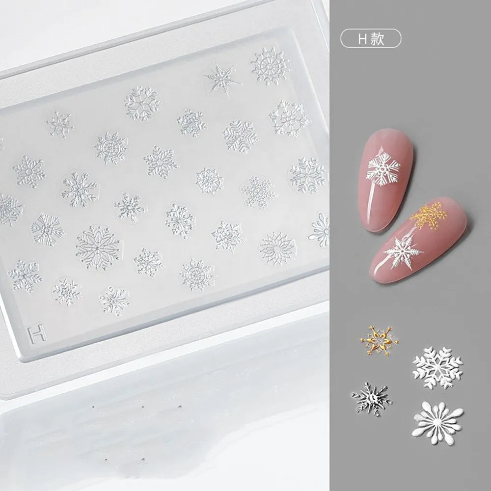 1pc Sweater Knitting Lace 3D Acrylic Mold Nail Art Decoration Nails DIY Design Silicone  Nail Art Template Nail  Mold