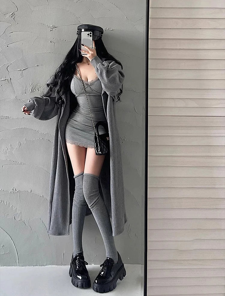 Y2K Retro Lace Patchwork Spaghetti Strap Black Bodycon Dress Mini Fashion Aesthetic Bow Club Party Sexy Dresses for Women Viralgem Store