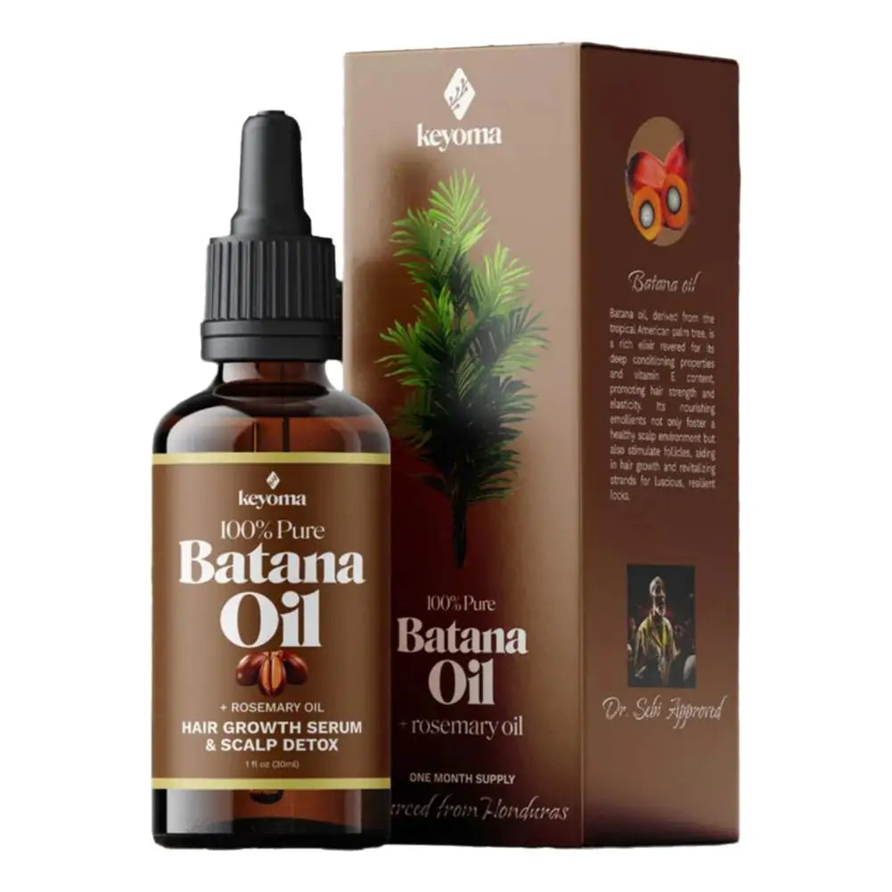30ml/59ml Batana Rosemary Mint Scalp Hair Strengthening Oil Biotin Essential Oils Nourishing Treatment Split Ends Dry All Types Viralgem Store