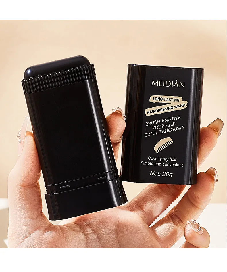 2-in-1 Hair Color Brush & Comb - Instant Gray Coverage, On-The-Go Root Touch Up, Washable Temporary Black Dye for Men/Women Viralgem Store