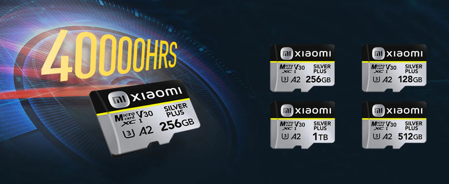 Xiaomi SD Memory Card 1TB 512GB Ultra Micro SD Card 128GB 256GB U3 V30 4K Full HD TF Memory Flash Card For Phone Computer