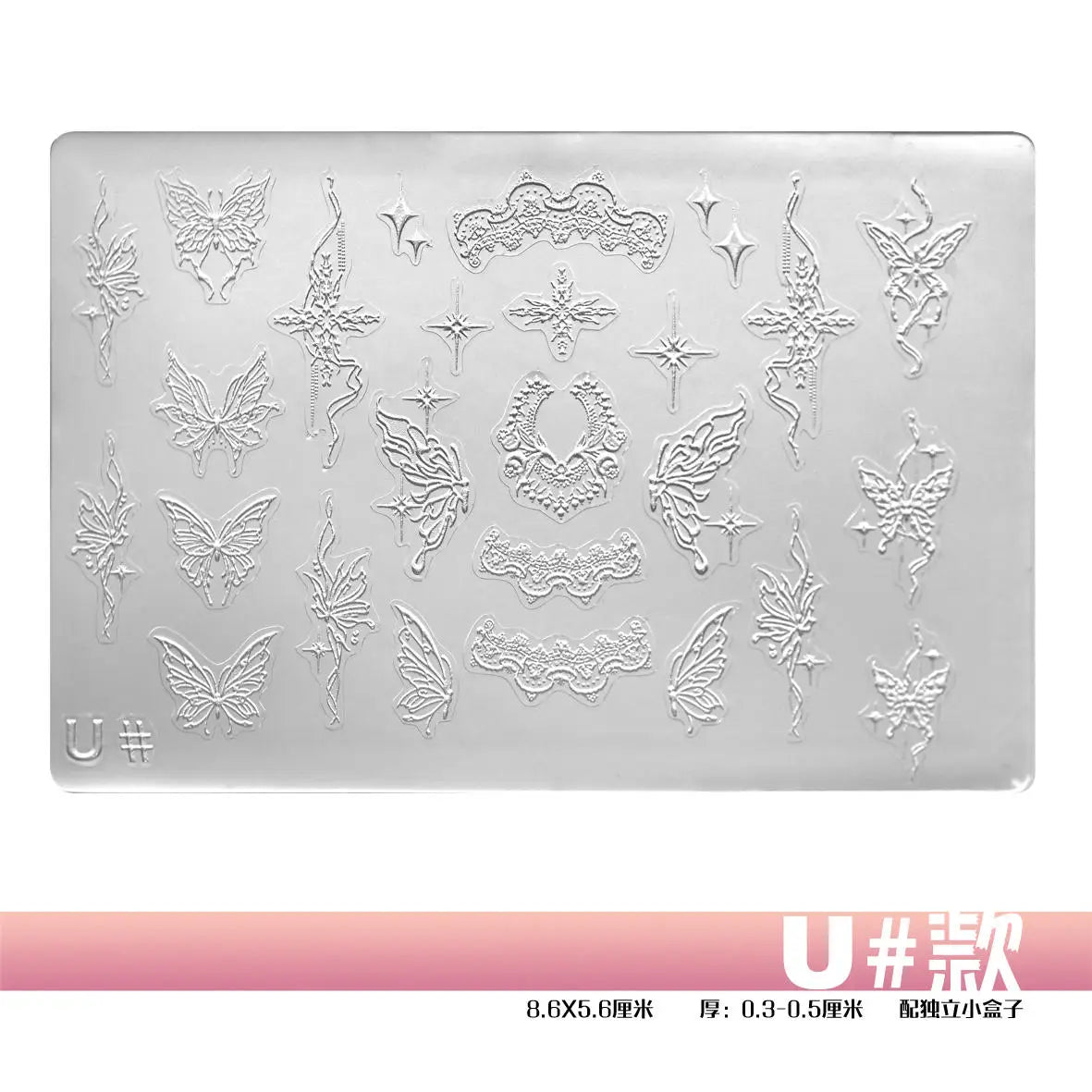 1pc Sweater Knitting Lace 3D Acrylic Mold Nail Art Decoration Nails DIY Design Silicone  Nail Art Template Nail  Mold