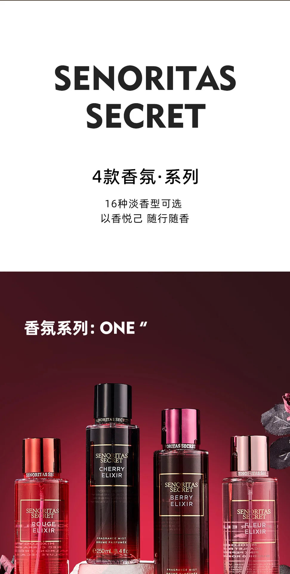 Women's persistent light fragrance Victoria fragrance body spray with various flavors Skin care Viralgem Store