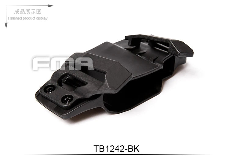 Universal FMA Gun Holster With Clips Fit Compact Glock 17/19 / Smith & Wesson M&P/Sig sauer P226 9mm 1911 . 45cal Airsoft Case Viralgem Store