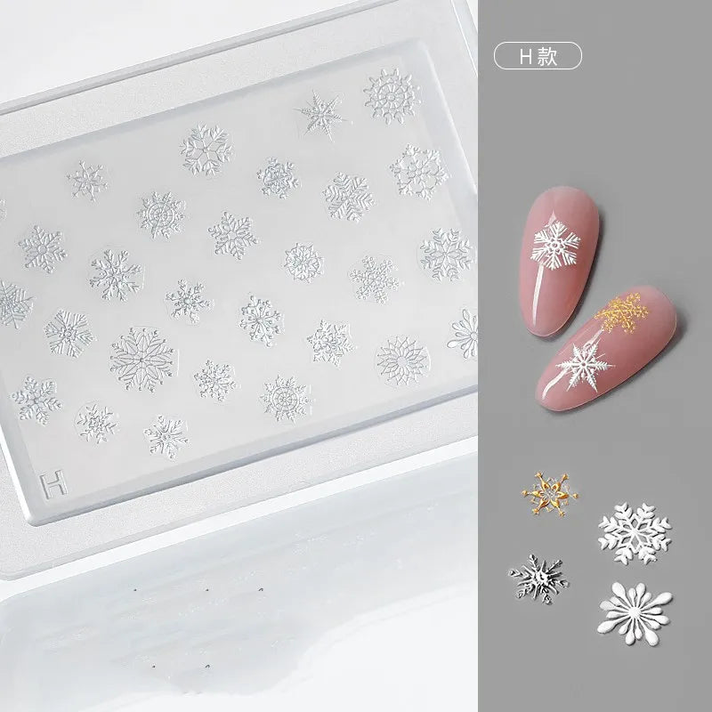 1pc Sweater Knitting Lace 3D Acrylic Mold Nail Art Decoration Nails DIY Design Silicone  Nail Art Template Nail  Mold
