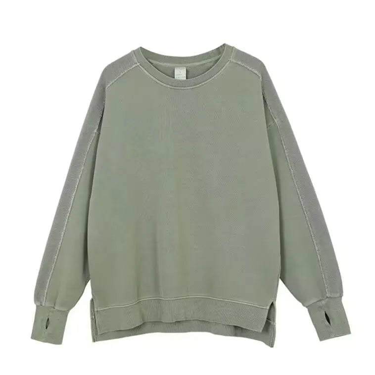 2021 Hoodies Sweatshirt WOMEN Black White Hip Hop Punk Pullover Streetwear Casual Fashion Clothes WOMEN Oversized Korean Harajuk