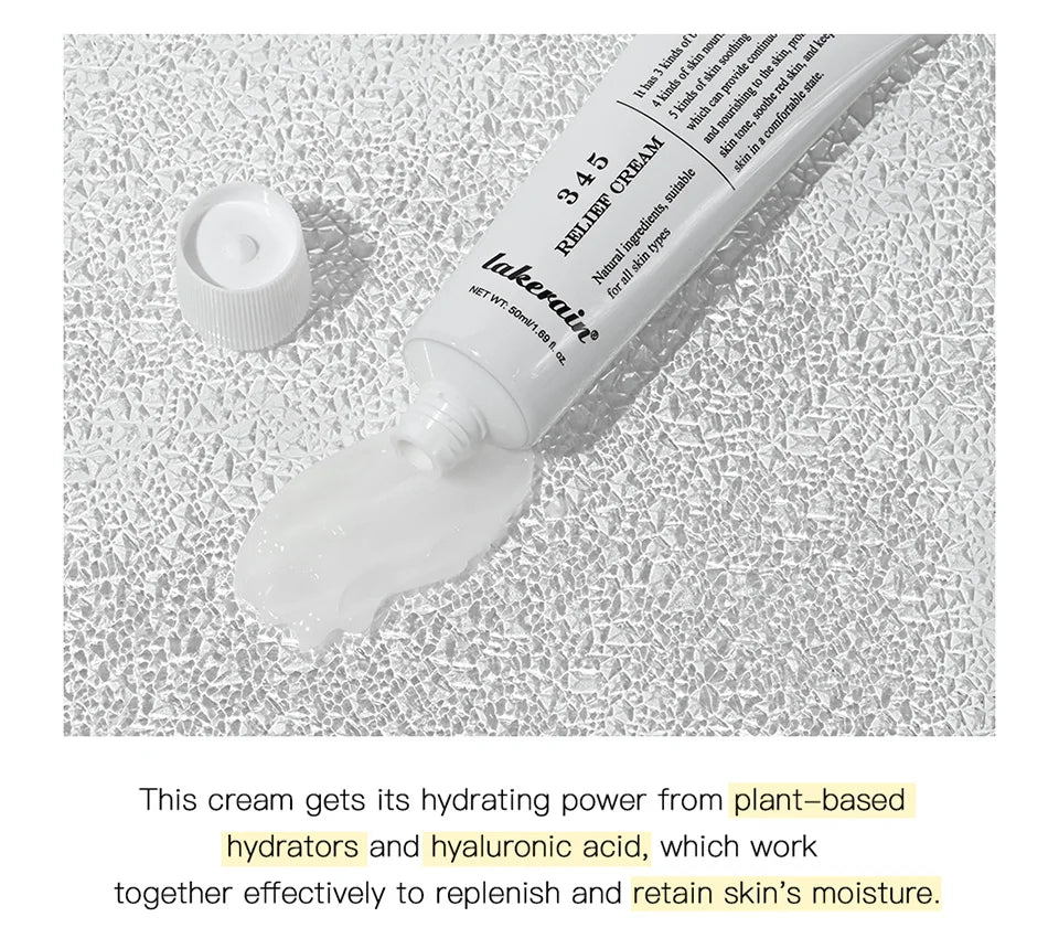 345 Relief Cream Address Blemishes Nourish Skin And Provide Moisturizing And Calming  Lifting Beauty Moisturizer Korean Product Viralgem Store