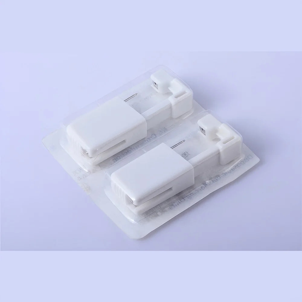 1 Unit Disposable Safe Sterile Piercing Unit For Gem Nose Studs New Generation More Safe Nose Piercing Gun Piercer Machine Kit