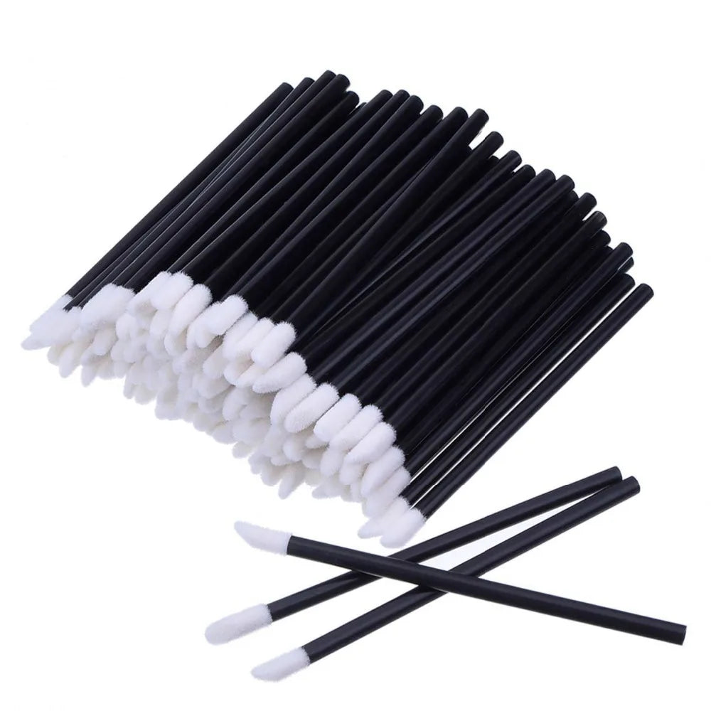 50/1000 PCS Disposable Lip Brush Women Accessories Wholesale Lipstick Gloss Wands Applicator Perfect Best Make Up Tool Hotting