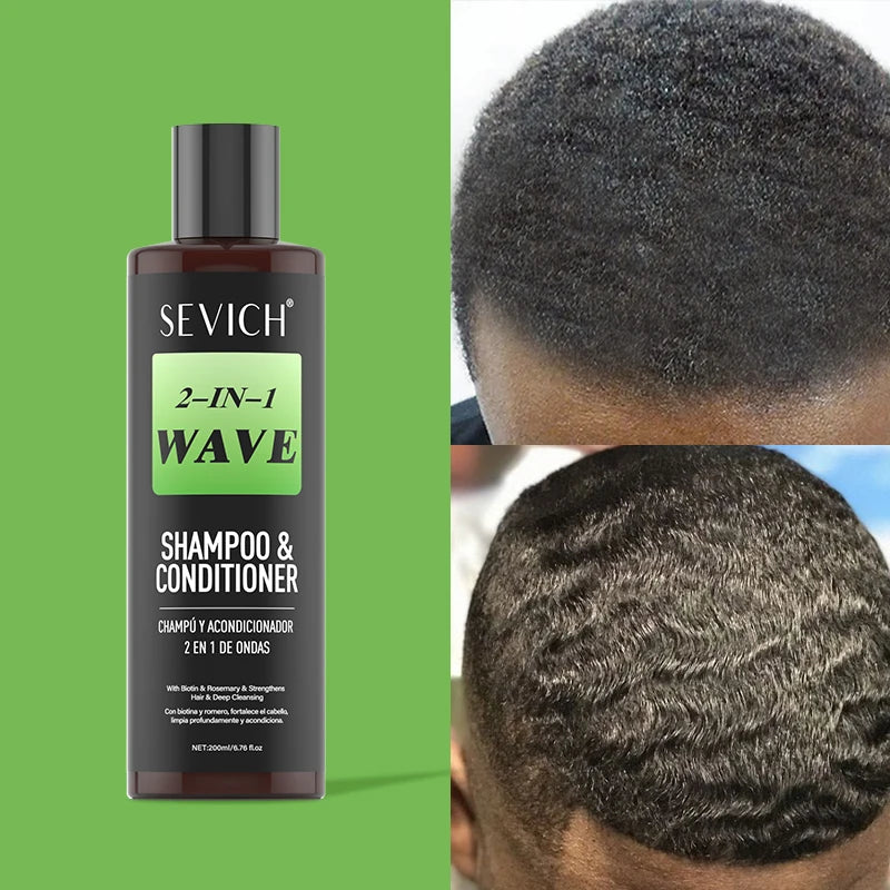 Wave Control Pomade Kit 360 Deep Wave Hair Gel Prevent hair breakage shampoo Sport Wavy Curly Hair Control Gel With Cap Kit Viralgem Store