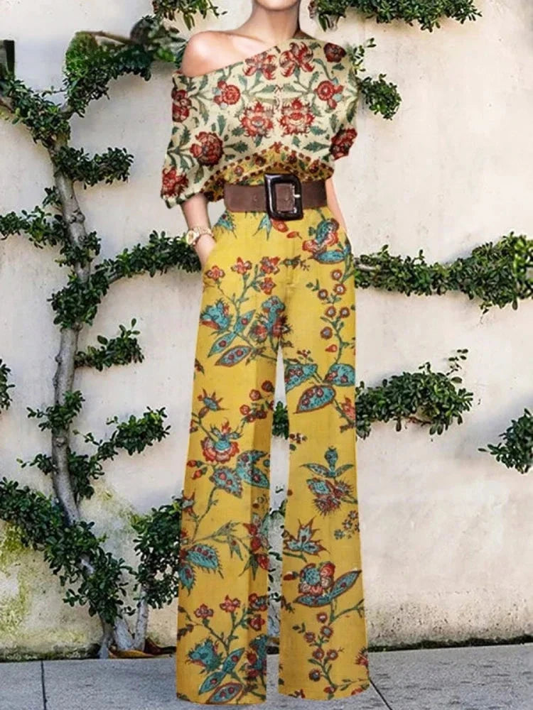 Women Jumpsuits New In Spring Autumn Female Chic Elegant Office Lady Wide Leg Pants Bodysuits Jump Suits for Women One Pieces Viralgem Store