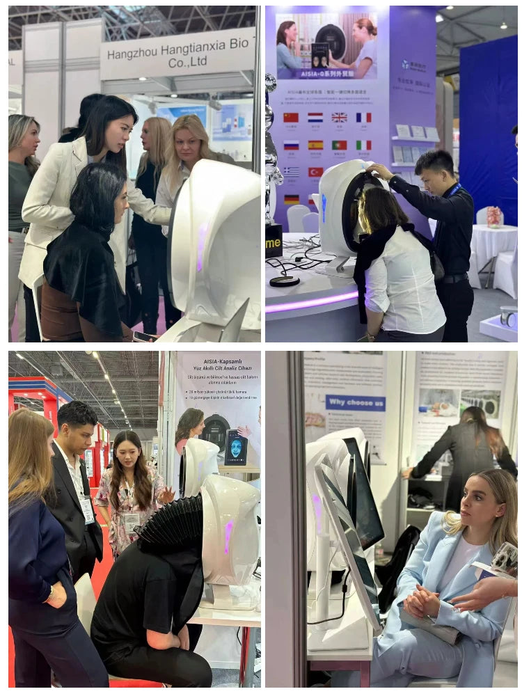 AISIA Q1 3D AI Facial Skin Analyzer Detection Skin Problem Diagnosis 8 Spectrum Professional Analysis Beauty Salon Equipment Viralgem Store