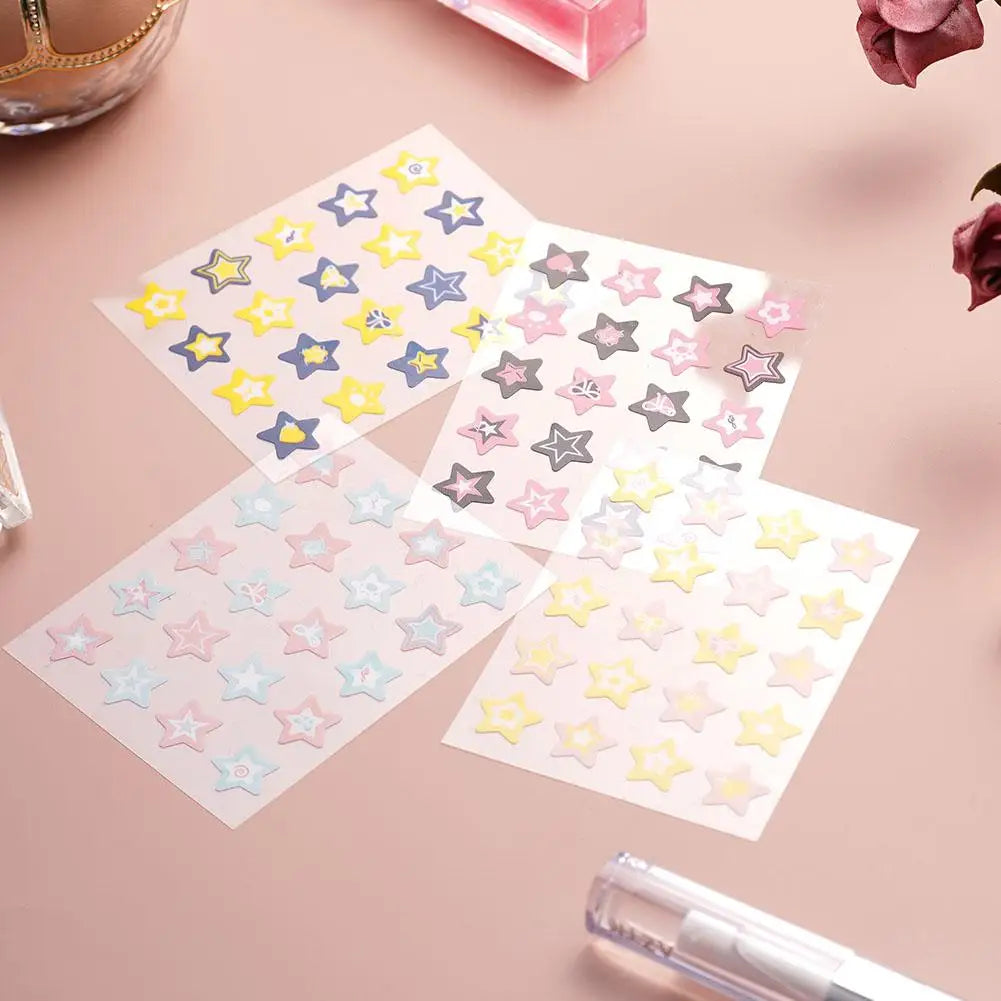 1PC Colorful Star Shaped PE Pimple Patches Acne Invisible Removal Skin Care Stickers Concealer Face Spot Beauty Makeup Tools