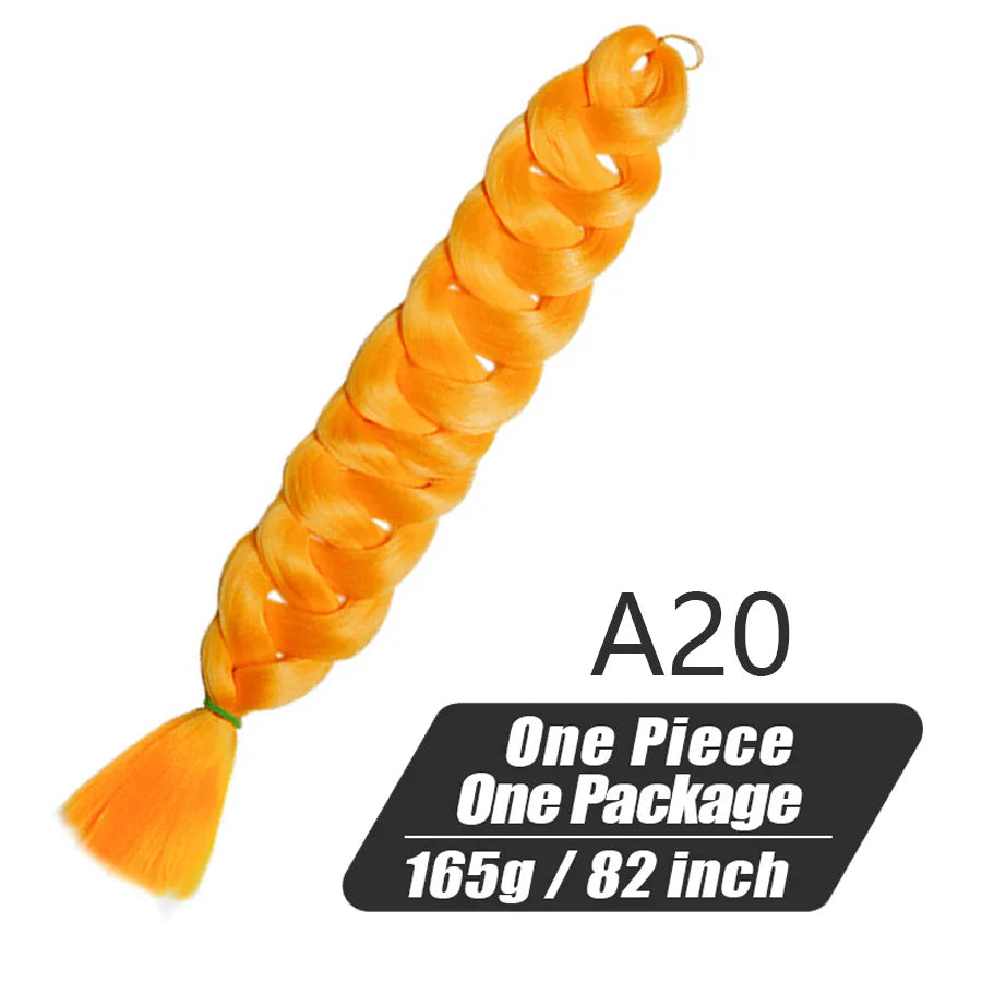 Xpression Crochet Hair Jumbo Braids Hair Kanekalon Expression Hair for Braids Synthetic Braiding Hair Extensions For Women