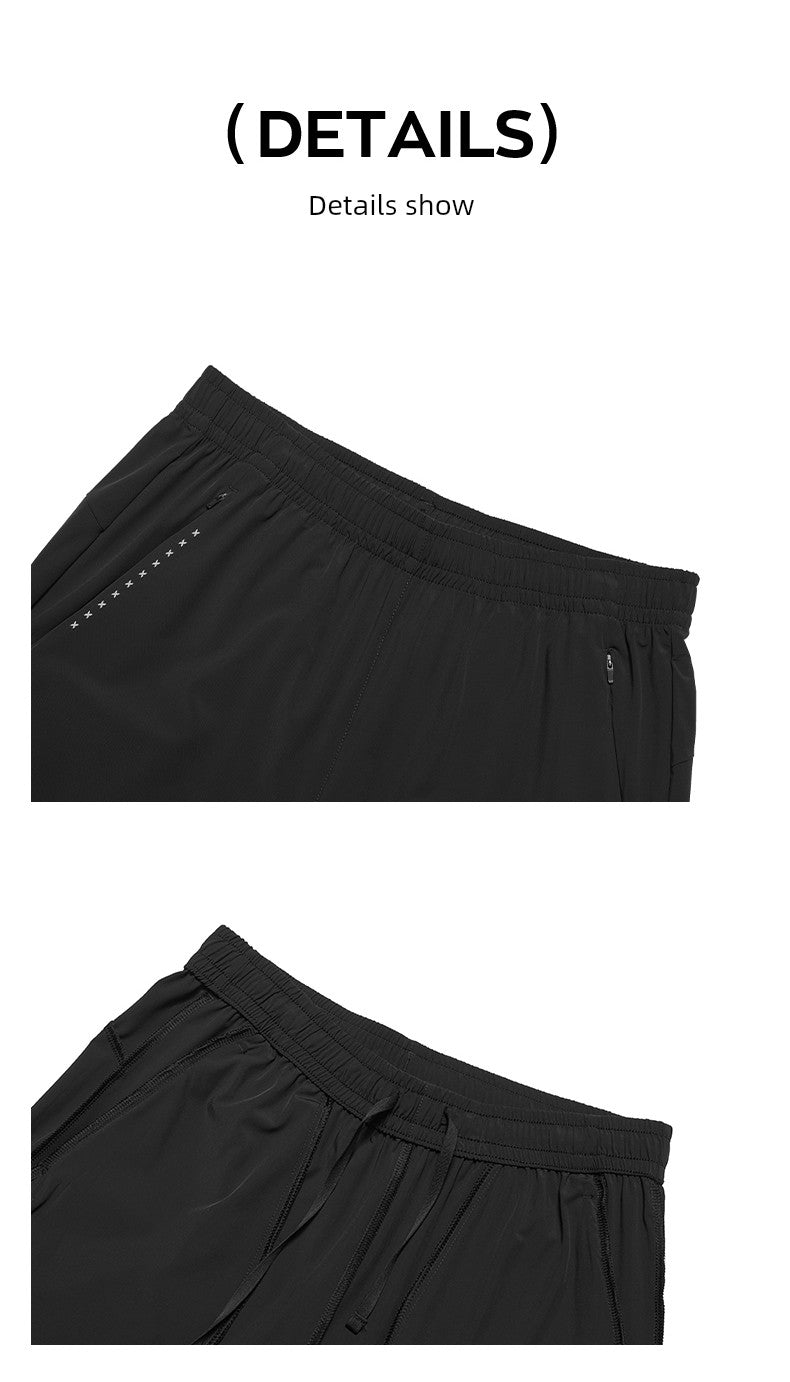 Tebu Ice Silk High Elastic Women's Sports Pants 2023 Summer New Arrival Running Leisure Pants Women's Pants 977228690280