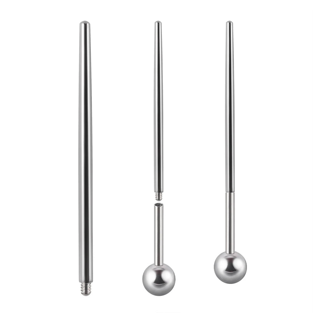 Surgical Steel 14/16/18G Insertion Taper Easy For Thread Threadless Piercing Earrings Jewelry Wear Easy Tool Viralgem Store
