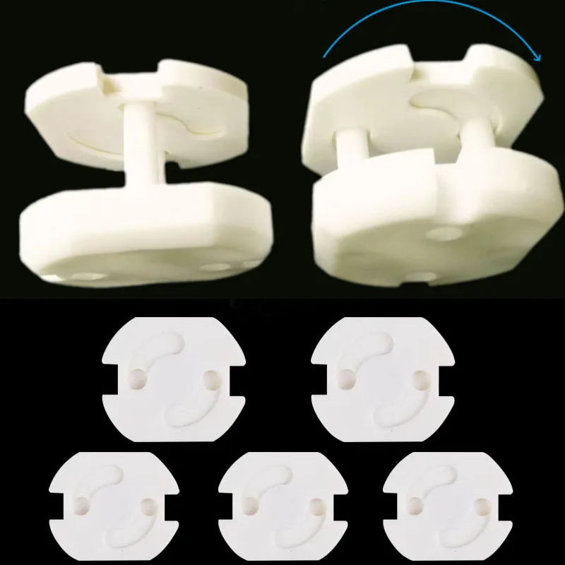 10 Pcs Baby Anti-shock Socket Cover Children's Safety European Regulations Socket Cover Power Supply Safety Cover Power Socket Viralgem Store