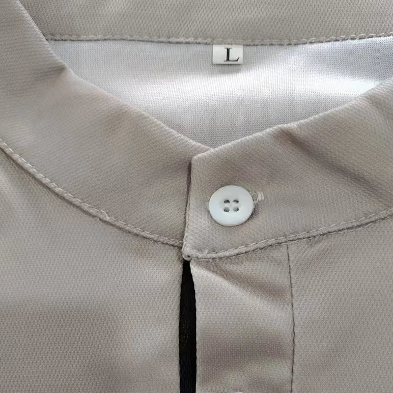 Spring Summer Men Casual Short Sleeve Stand Collar Polo T Shirt Men Sport Golf Polo Shirt Letter Print Slim Fit Polo Tops Viralgem Store