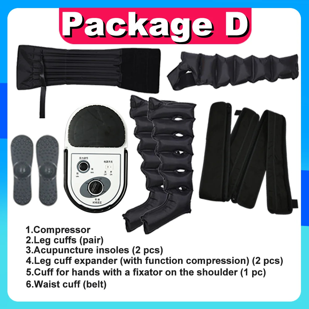 Thigh Air Compression Pressure Massager,Relieve Varicose Veins,Promote Blood Circulation,Relieve Thrombus,Leg Massager Machine